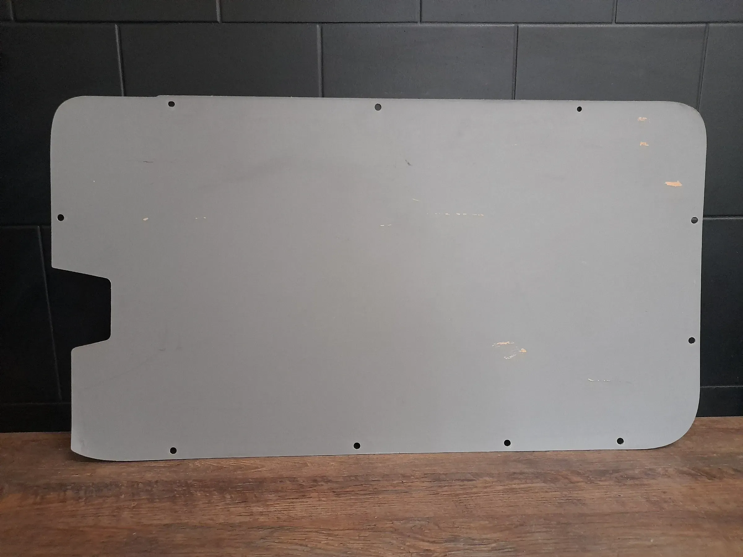 Original VW Transporter 7EA 7EB 7EF Verkleidung grau rechts oben 7H0867676A - Bild 1