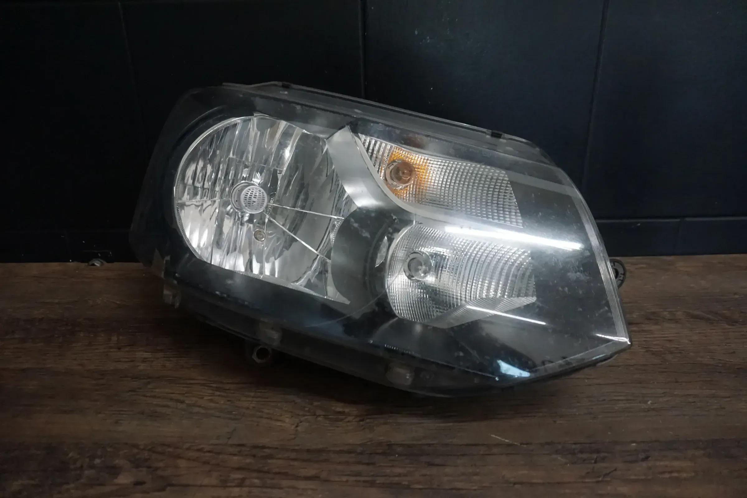 Original Volkswagen T5 Scheinwerfer Halogen Rechts Vorne 7E1941016H - Bild 1