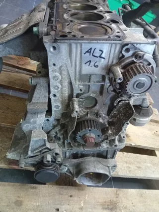 Motor VW Passat 3BG Audi A4 8E 1,6 ALZ Benzin Motor 102 PS 75kw Rumpf - Bild 10