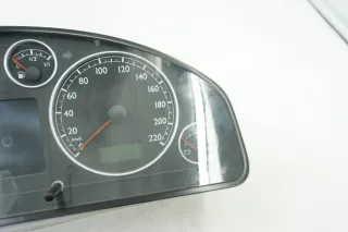 VW T5 Multivan Highline Tacho 7H5920870L Chrom selten MFA FIS Automatik - Bild 2