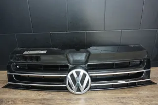 Orig Volkswagen T5 Facelift Multivan Kühlergrill Grill Stern 7E5853651D LC9Z - Bild 1