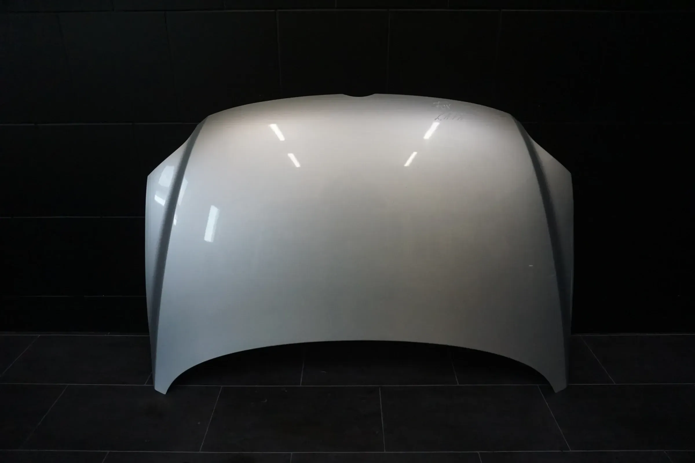 VW Fox 5Z Motorhaube Klappe vorn vorne silber LA7W Haube - Bild 1