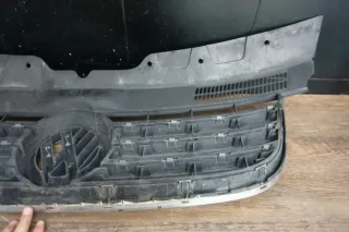 Volkswagen VW T5 7H Grill Kühlergrill 7H5807101 Frontgrill Multivan LD7U grau - Bild 6