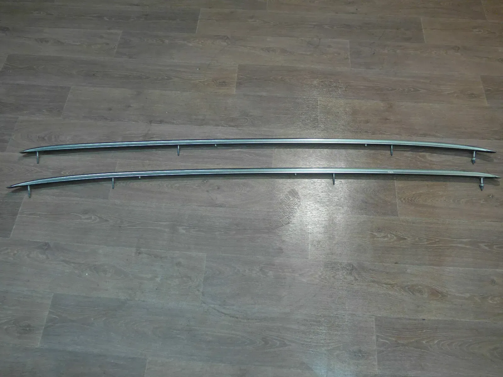 Original Audi A6 4F Avant Rehling Dachträger Chrom Rechts & Links 4f0860021/ 022 - Bild 1