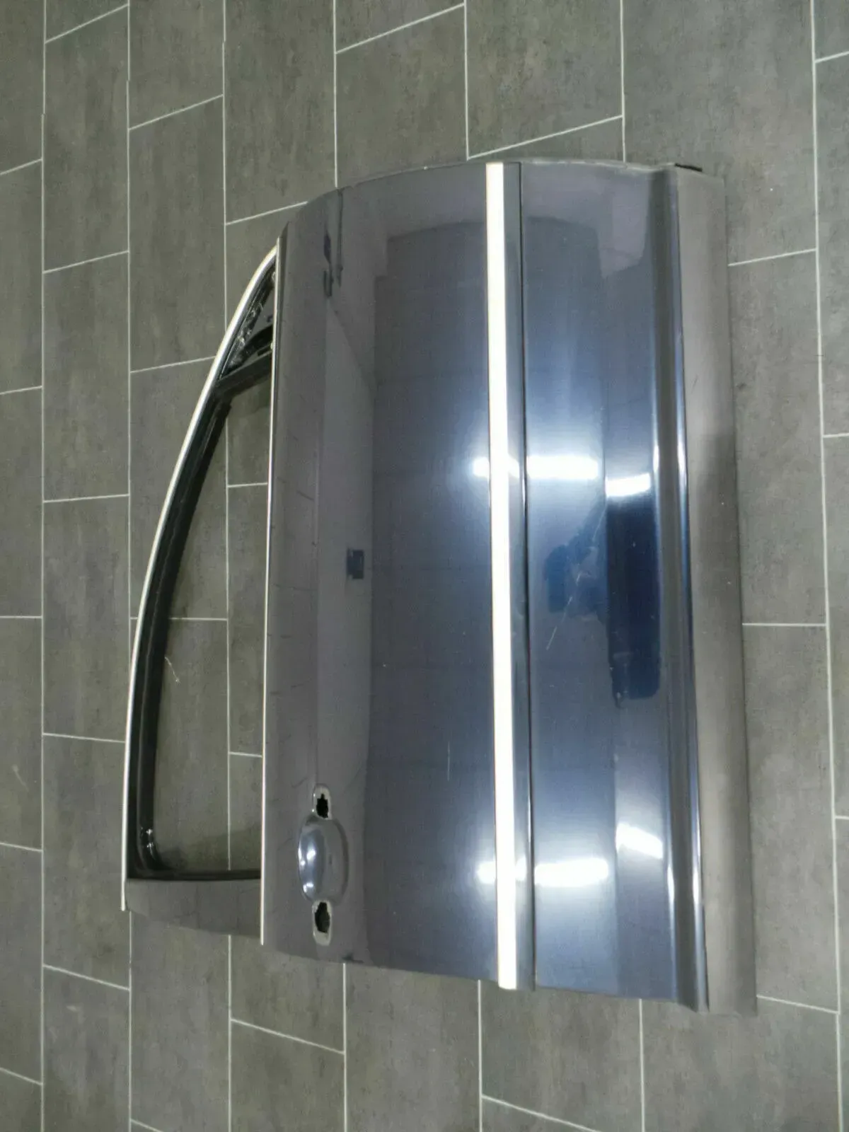 Tür vorne rechts VW Phaeton 2001-2007 LR5W blau Beifahrertür - Bild 1