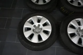 Audi A6 4G 16 Zoll Alufelgen Felgen Winterreifen 225/60 R16 4G0601025 - Bild 3