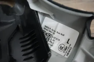VW Touareg CR7 Links B-Säulenverkleidung 760867243D Porsche Cayenne 9Y Schwarz - Bild 5
