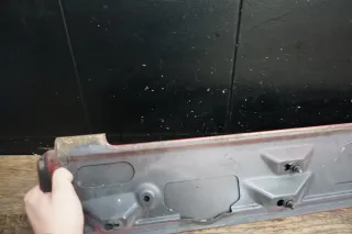 Blende Schiebetür rechts weiß lackiert VW T5 Caravelle 7H1843796A - Bild 10
