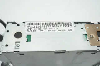VW Passat 3C B6 Original 6 Fach CD Wechsler 3C0035110 Radio RCD RNS - Bild 6