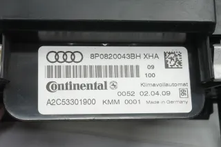 Audi A3 8P Facel. Klimabedienteil Klima Bedienteil Sitzheizung 2-Din 8P0820043BH - Bild 6