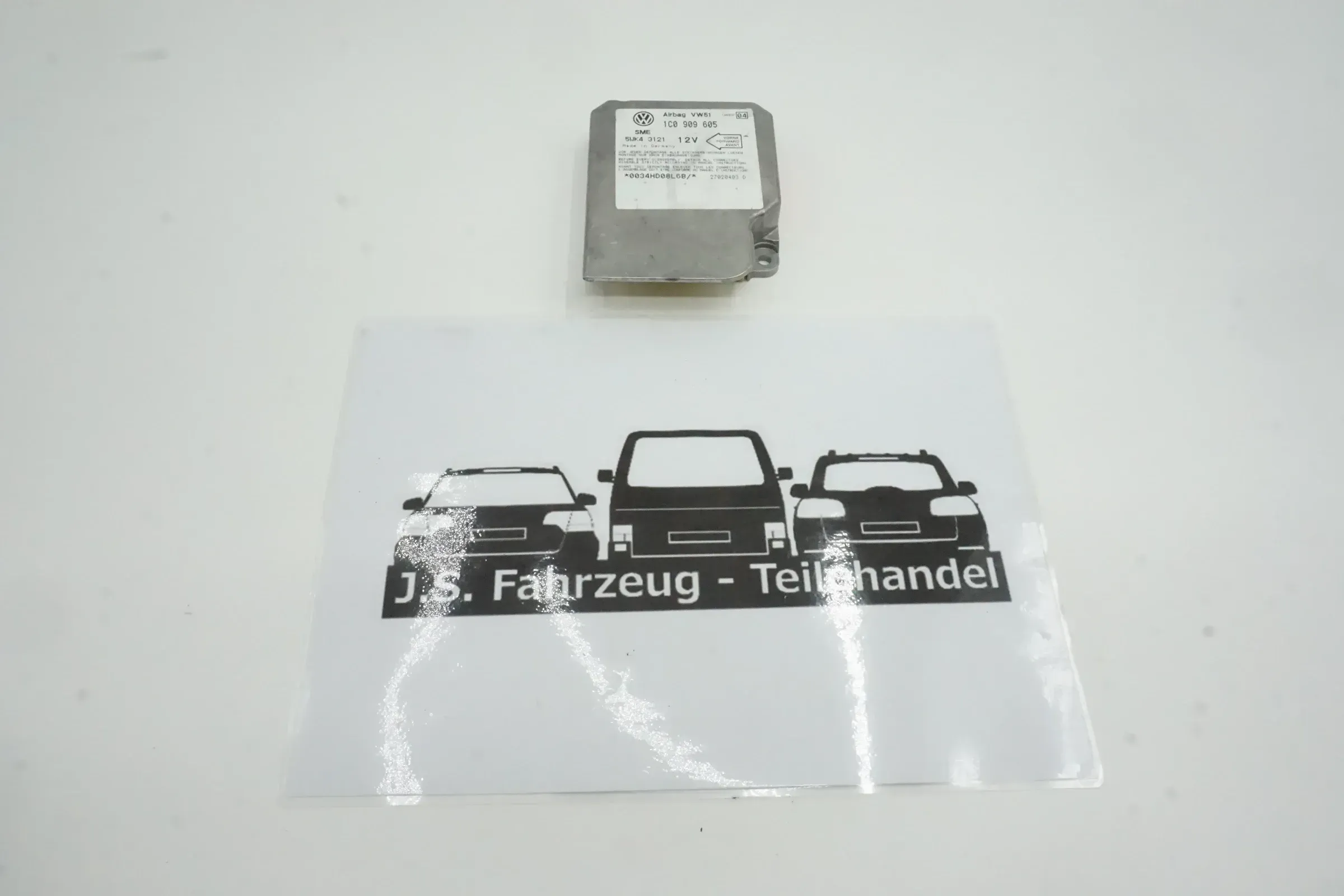VW Sharan 7M Steuergerät Airbag Airbagsteuergerät 1C0909605 Index 04 Index04 - Bild 1