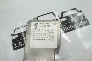 VW Sharan 7M Steuergerät Airbag Airbagsteuergerät 1C0909605 Index 04 Index04 - Bild 5