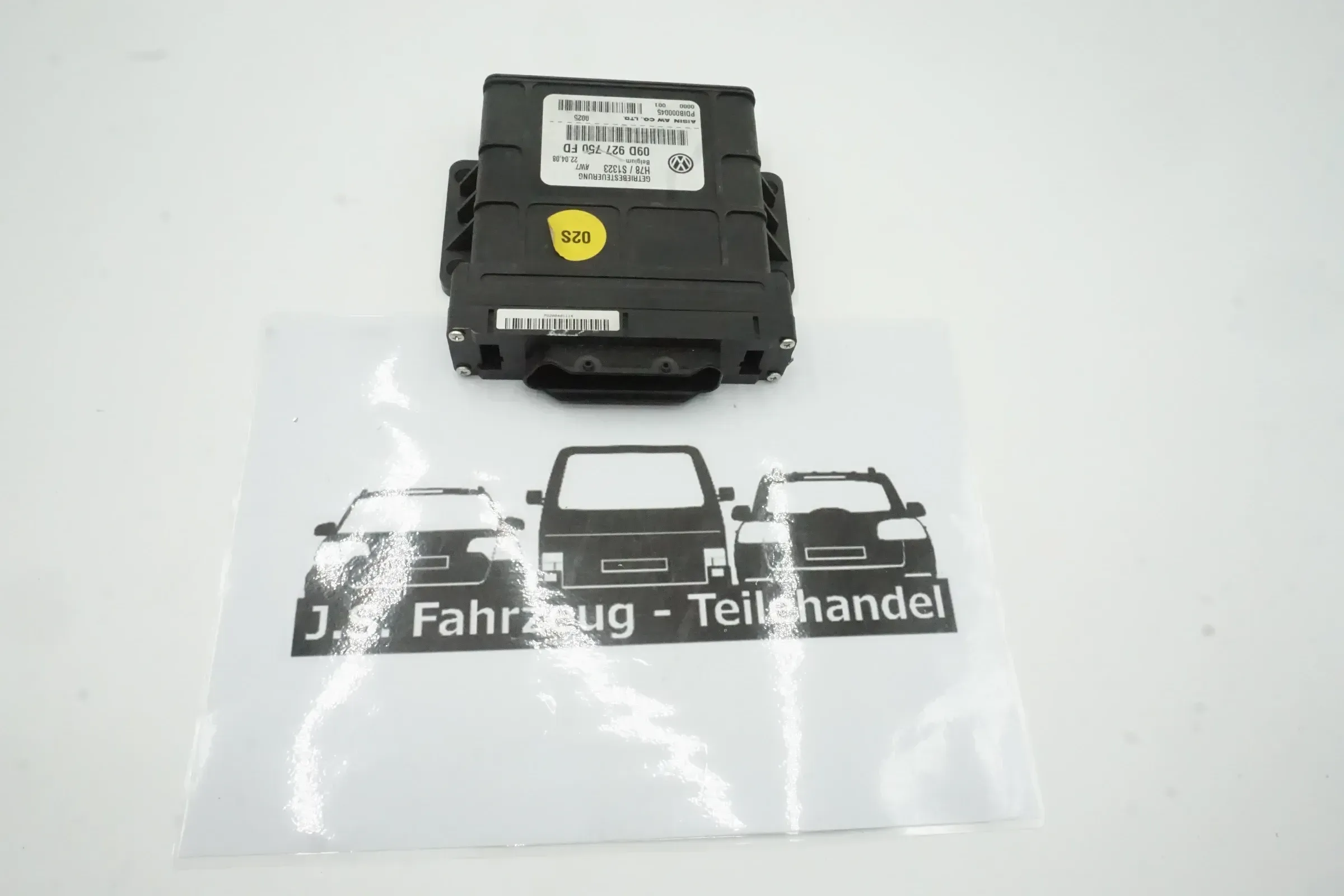 Steuergerät Audi Q7 4L 6-Gang Automatikgetriebe Control Module 09D927750FD - Bild 1