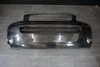 Stoßstange Volkswagen VW T5 Front Bumper Vorne Multivan Schwarz LC9Z Nebel - Bild 1