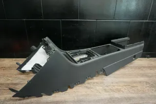 VW Passat B6 3C Mittelkonsole Verkleidung 3C1863243B Satinschwarz - Bild 1
