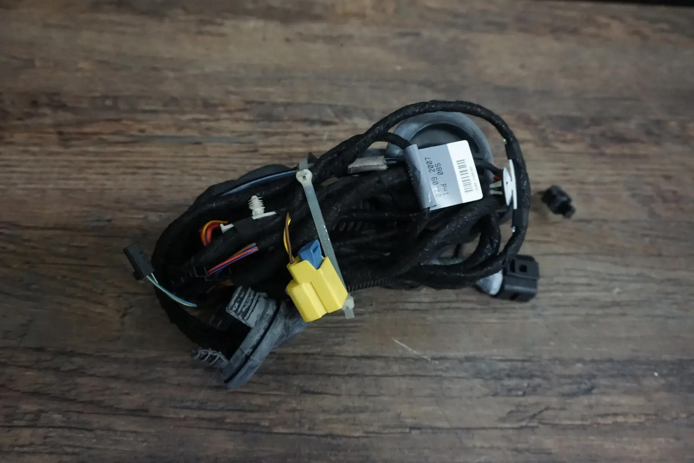 Audi A4 S4 8K Kabelbaum Tür 8K0971030J Beifahrerseite rechts KESSY wiring - Bild 1