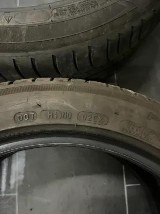 2 SOMMERREIFEN MICHELIN P4 215/45 R17 91W DOT 33196 mm Profil - Bild 5