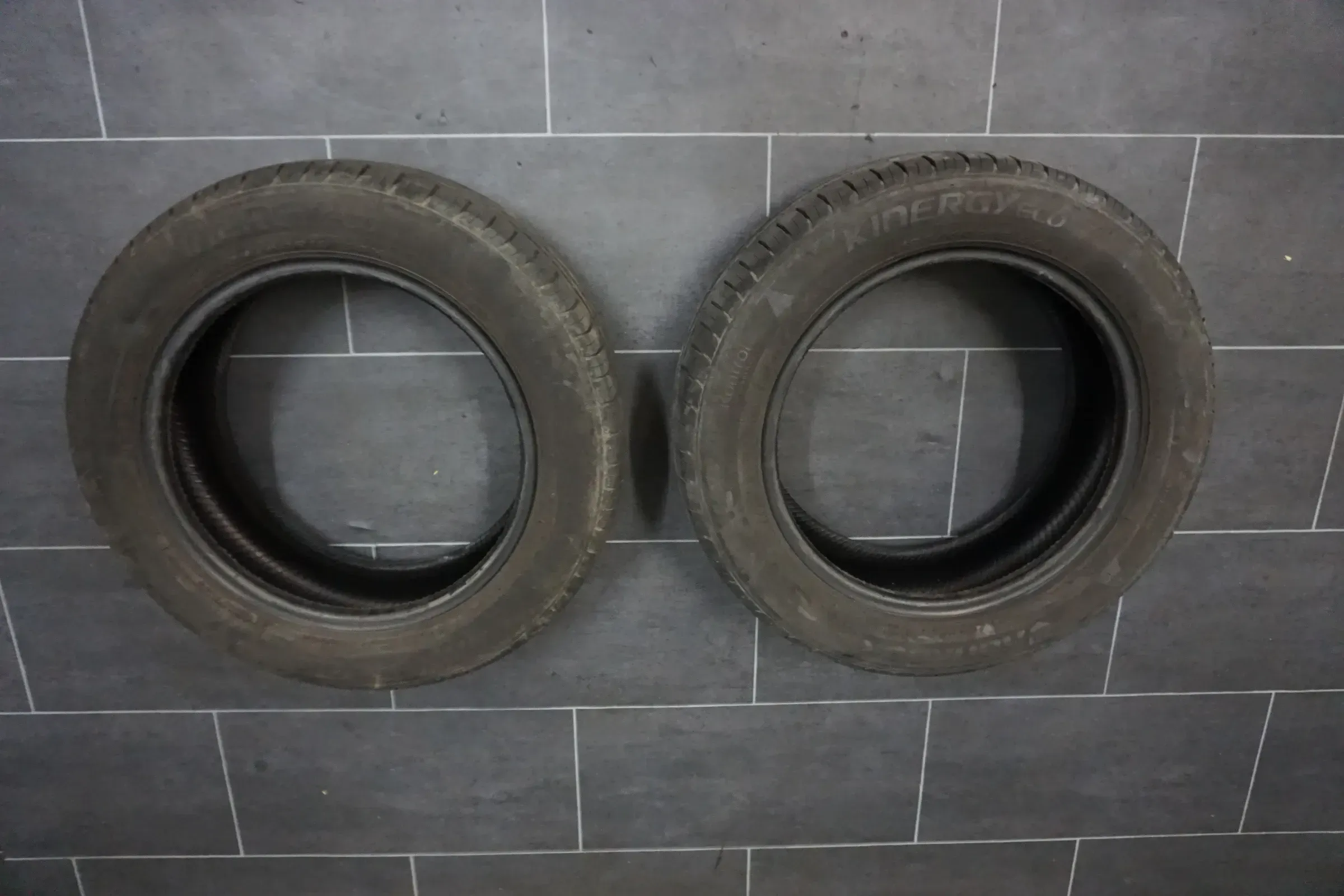 2x 185/60 R15 84H Hankook Kinergy Eco Sommerreifen DOT15 6,5-7mm DOT0318 - Bild 1