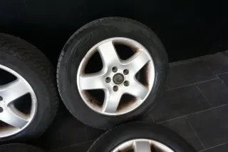 VW T5 4 VW Kompletträder SOLACE 235/55 R17 103 XL 7Jx17 ET55 Felgen Allwetter - Bild 4