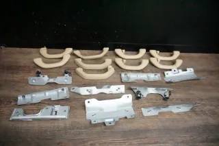Haltegriffe VW T5 Multivan Komplett Set Beifahrer Griffe Halter Angstgriff beige - Bild 1
