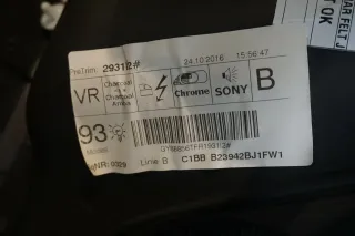 C1bbb23942bj1 türverkleidung vorne rechts ford fiesta MK7 - Bild 10