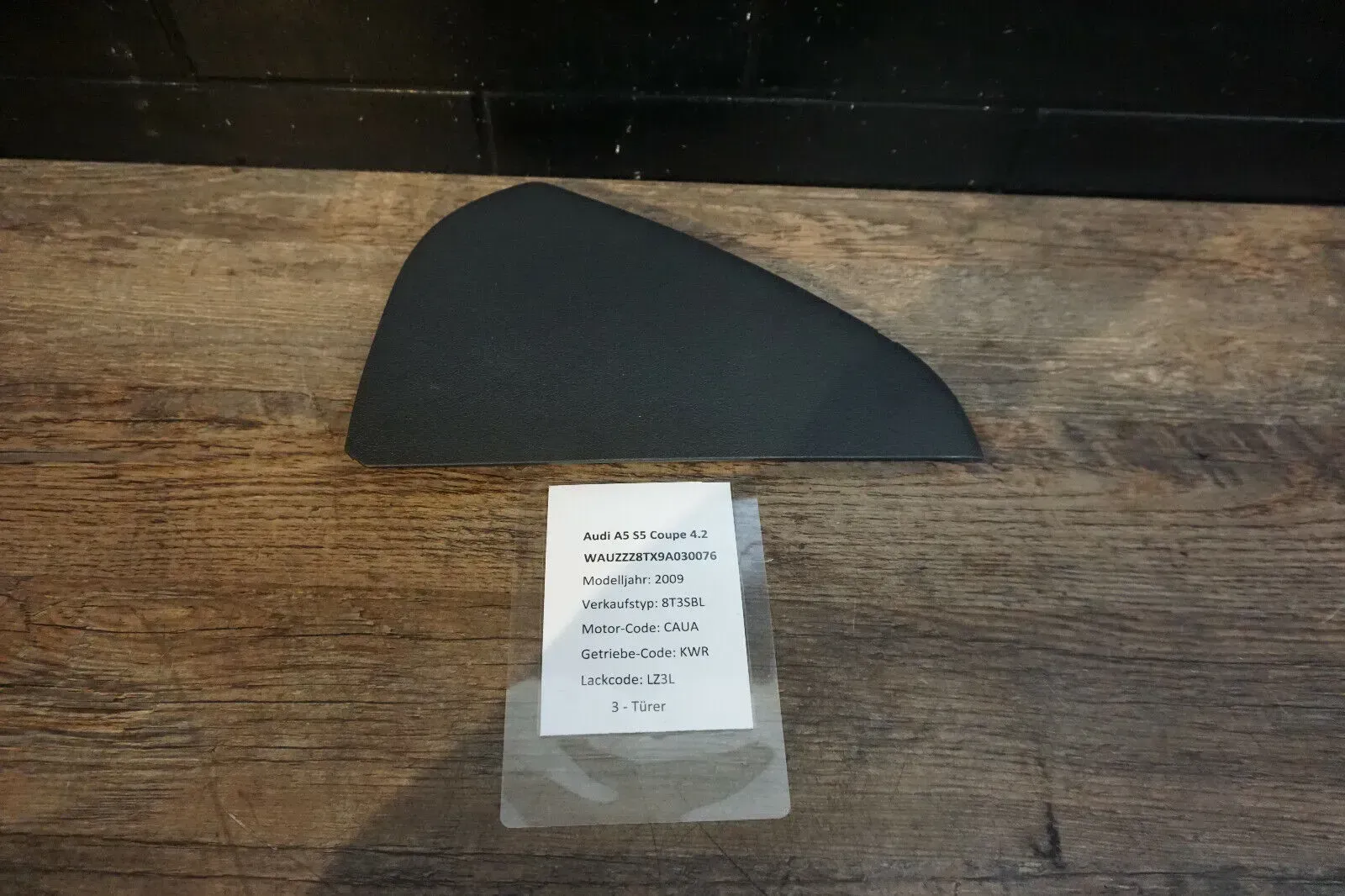 Abdeckung Sicherungskasten Links Audi A4 8K A5 8T Verkleidung Blende 8K0857085 - Bild 1