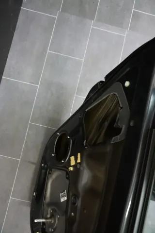 Tür hinten links Black Magic Perleffekt 9910 Skoda Fabia 5J 2008 - Bild 6