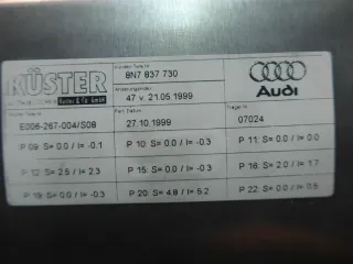 Audi TT 8N Roadster Cabrio Fensterheber 8N7837730A Rechts - Bild 4