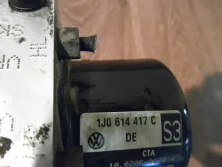 VW Bora SEAT Toledo Hydraulikblock ABS Steuergerät 1C0907379D 1J0614417C S3 TOP - Bild 2