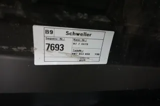 Audi A5 F5 Unterholmverkleidung 8W7853856 Schweller links LY9B schwarz - Bild 8