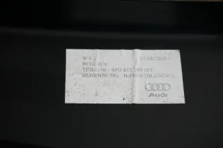 Audi A6 4F C6 Abdeckung B-Säule außen links 4F0853289 Verkleidung Original - Bild 8