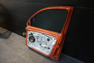 Skoda Fabia Combi 5J Tür vorn rechts ohne Anbauteile Farbe orange 9771 - Bild 12