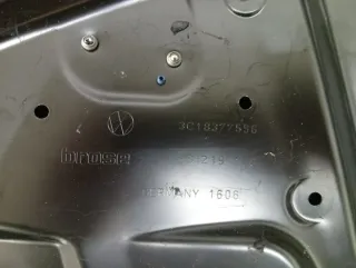 VW Passat 3C Fensterheber Platte 3C1837755G VORNE LINKS - Bild 3