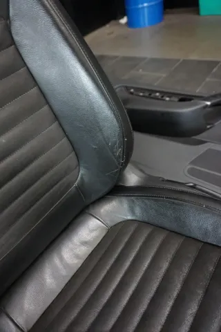 VW Passat 3AF Variant Highline Sitze Ausstattung Leder Alcantara Schwarz - Bild 5