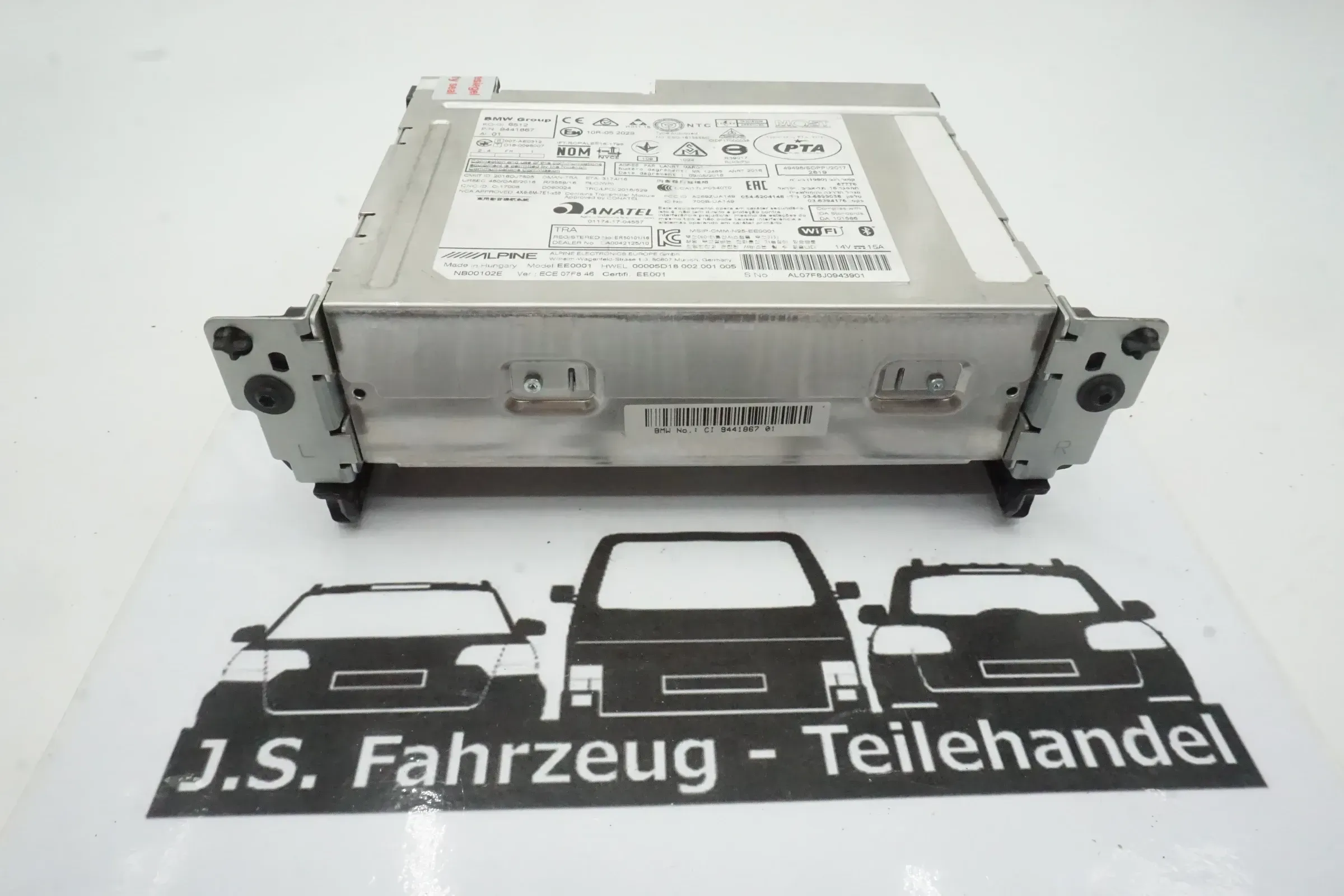 BMW 2er F46 F20 F22  9441867 Navigation GPS Navi Radio Steuergerät 6512 - Bild 1