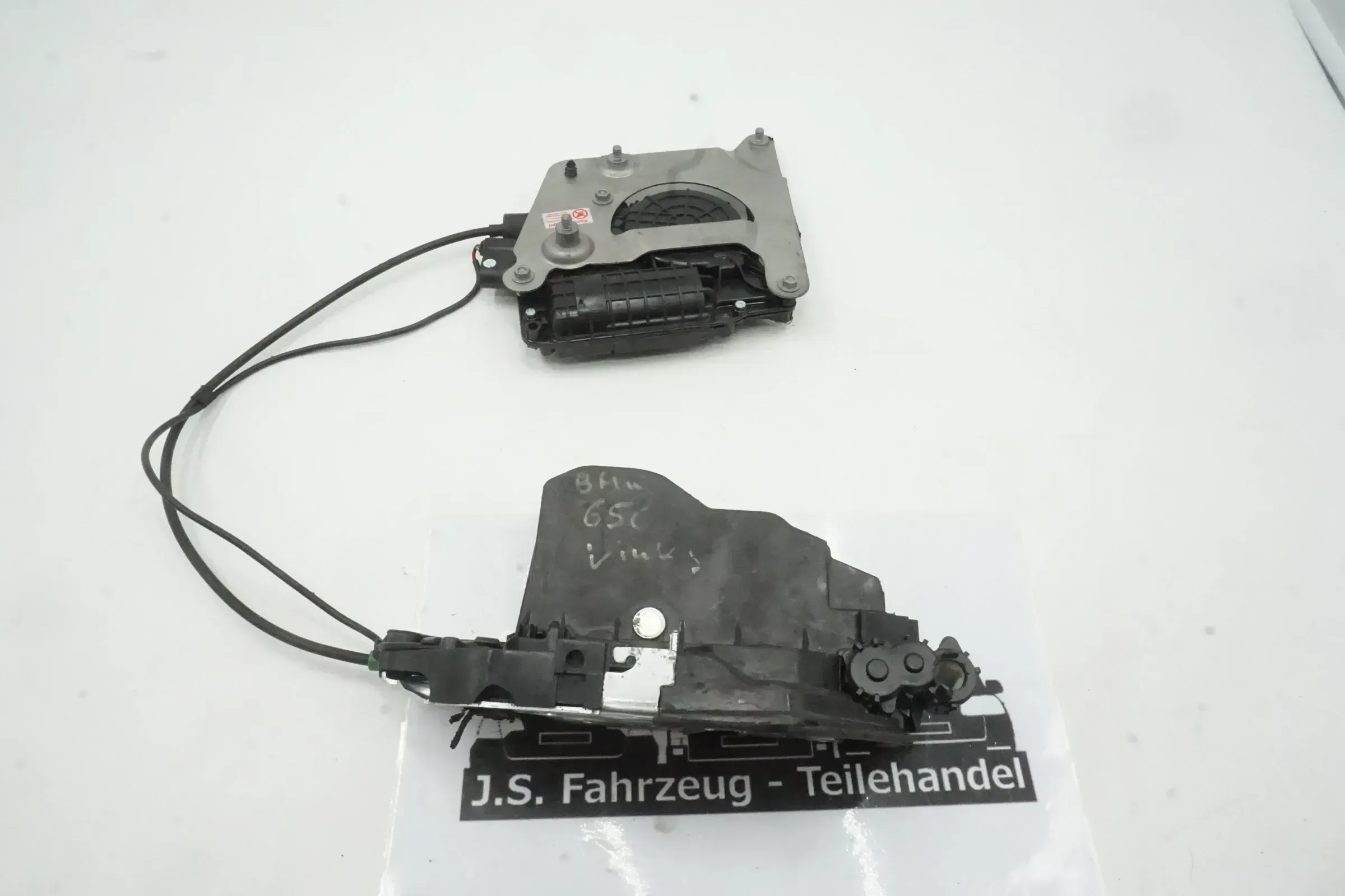 7202159 Soft close Tür Schloß Zuziehhilfe Komplettschloss links Schloss BMW 6 E63 E64 - Bild 1