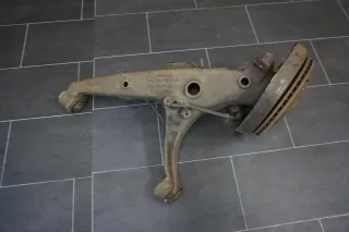 Achsschenkel VW T5 GP 2,0 TDI Radlagergehäuse hinten rechts komplett 7H0501414D - Bild 1