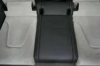Audi A5 Coupe 8T Rücksitzbank Rückbank Sitzbank Sitz hinten Alcantara weiß Leder - Bild 3