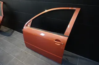 Skoda Fabia Combi 5J Tür vorn links mit Anbauteile Farbe orange 9771 - Bild 3