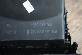 VW Fox 5Z Luftdüse Luftdusche Luftströmer rechts schwarz 5Z0857172A 5Z0819704 - Bild 4