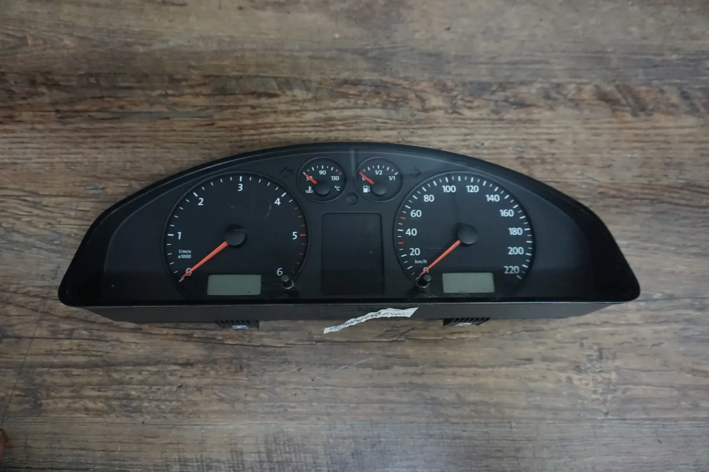 Kombiinstrument VW T5 BJ 2010 Tacho 2,5 TDI BNZ 7H0920851R Tacho - Bild 1