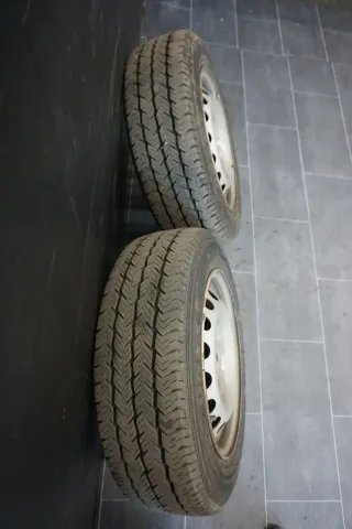 2x Allwetter All Season Stahlfelge Mercedes Vito 447 -195/65R16C Reifen Räder - Bild 6