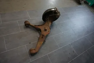 Achsschenkel VW T5 GP 2,0 TDI Radlagergehäuse hinten rechts 7H0501414D Original - Bild 5