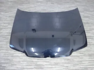 VW Bora BJ 1999 Motorhaube Deckel vorn Frontklappe schwarz LC9Z - Bild 1