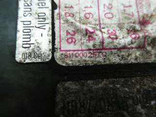Audi coupe 1980-1986.bj außerhalb Benzintank Deckel 034010012C - Bild 5
