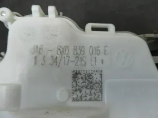 Audi A1 8X A4 8W B9 Türschloss Schloss Tür hinten rechts 8X0839016E - Bild 3