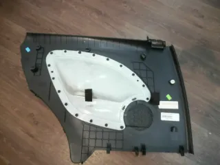 Seat Ibiza 6J 2Türer Original Seitenverkleidung hinten rechts schwarz 6J3867044A - Bild 3