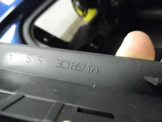 VW Passat 3C Kombi // Schalter elektrischer Fensterheber links VL 3C1867171B - Bild 4