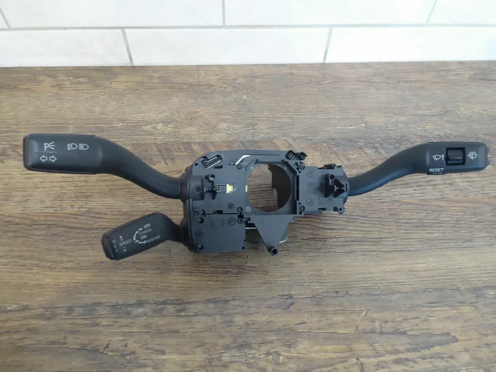 Lenkstockschalter Audi A8 4E 4E0953549 Wischer GRA Elektronikmodul Original - Bild 1