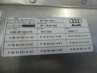 Audi TT 8N Cabrio Fensterheber Tür Rahmen Rechts Beifahrer 8N7837730A - Bild 6